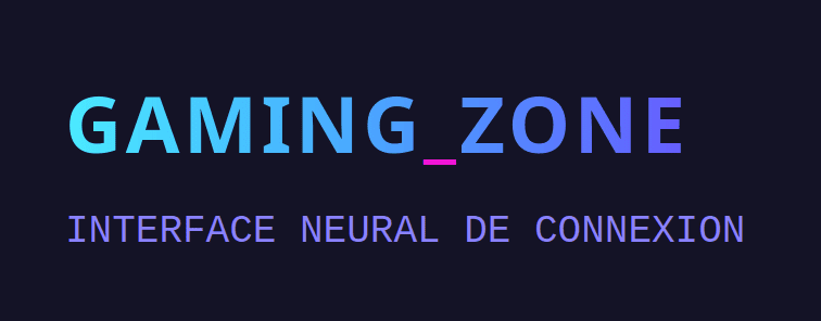 Gaming Zone System — Modular & Premium Booking Platform