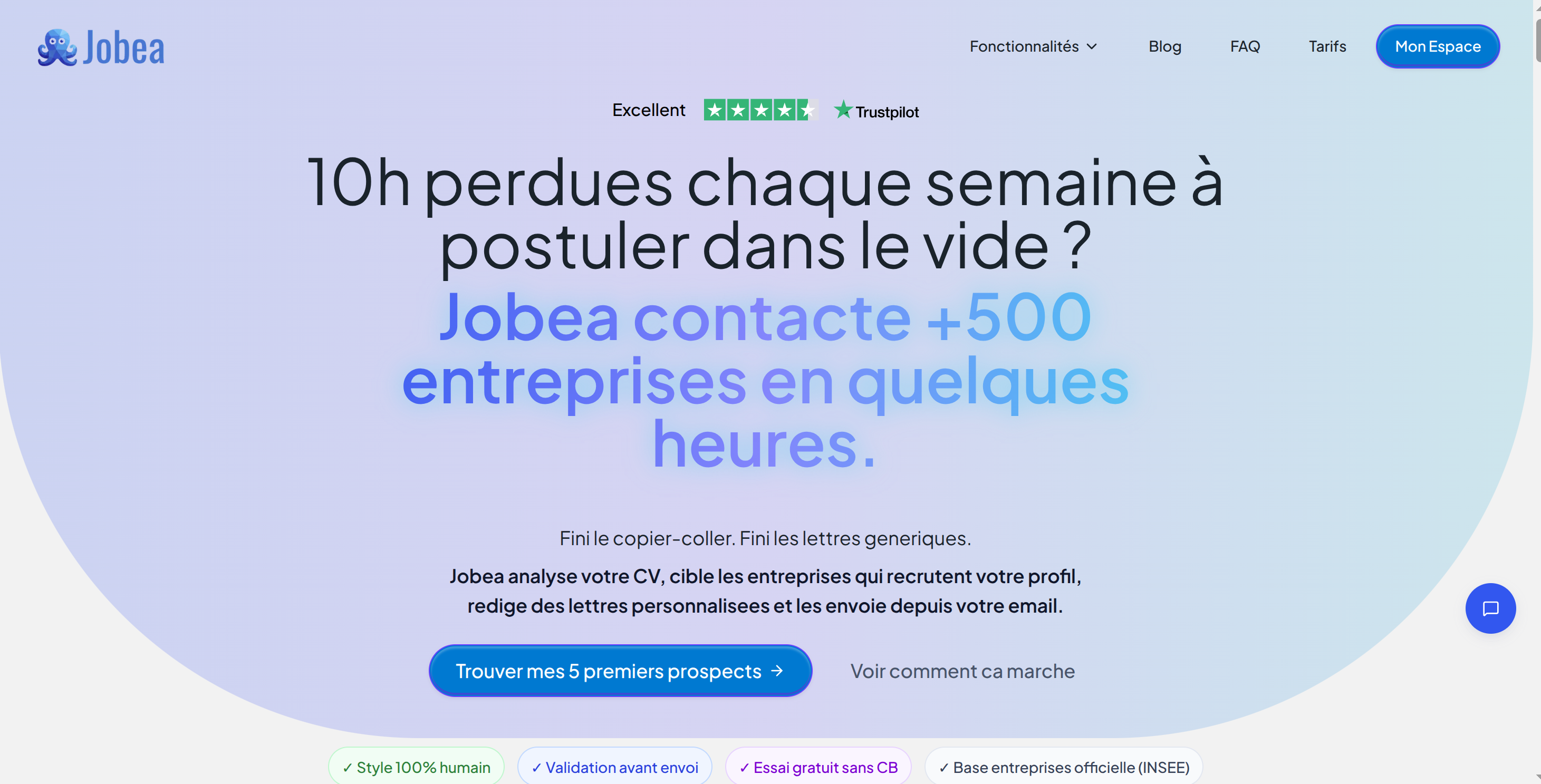 JOBEA — SaaS for automated job applications